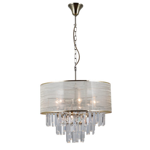 Pendant lamp Lux Torreia – modern pendant lamp in antique brass and steel