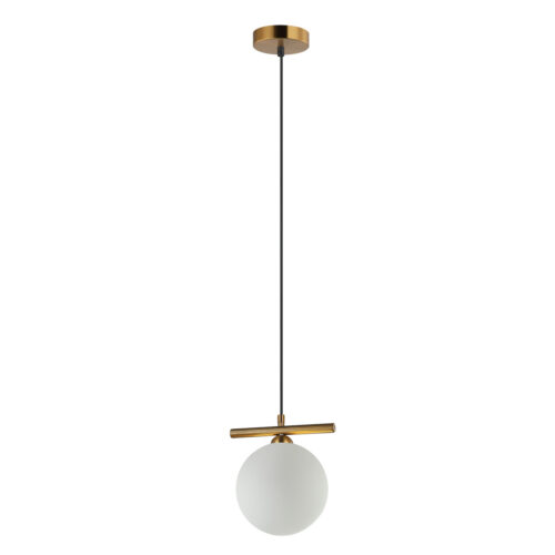Pendant lamp Lux Merseta 25w – modern pendant lamp in antique bronze and steel