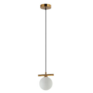 Pendant lamp Lux Merseta – modern pendant lamp in antique bronze and steel