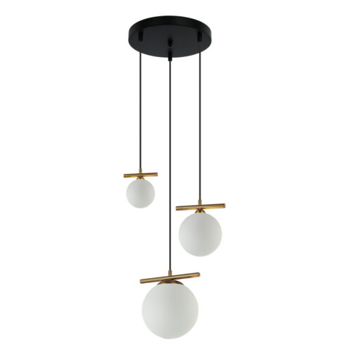 Pendant lamp Lux Merseta 65w – modern pendant lamp in antique bronze and steel