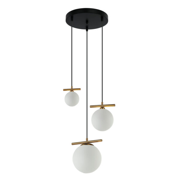 Pendant lamp Lux Merseta 65w – modern pendant lamp in antique bronze and steel