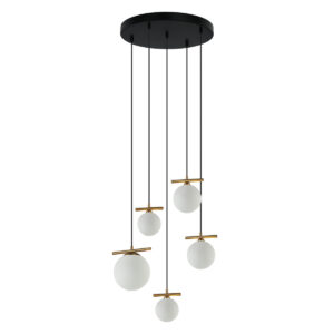 Pendant lamp Lux Merseta – modern pendant lamp in antique bronze and steel