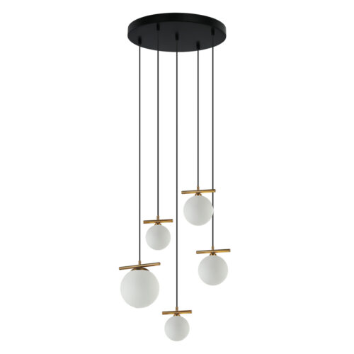 Pendant lamp Lux Merseta – modern pendant lamp in antique bronze and steel