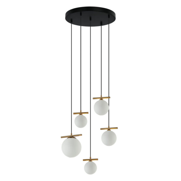 Pendant lamp Lux Merseta – modern pendant lamp in antique bronze and steel