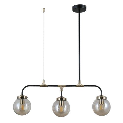 Pendant lamp Lux Valpena – modern pendant lamp in black