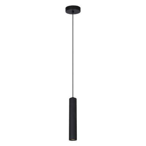 Pendant lamp Lux Lopus 10w – modern pendant lamp in sandblasted black and steel