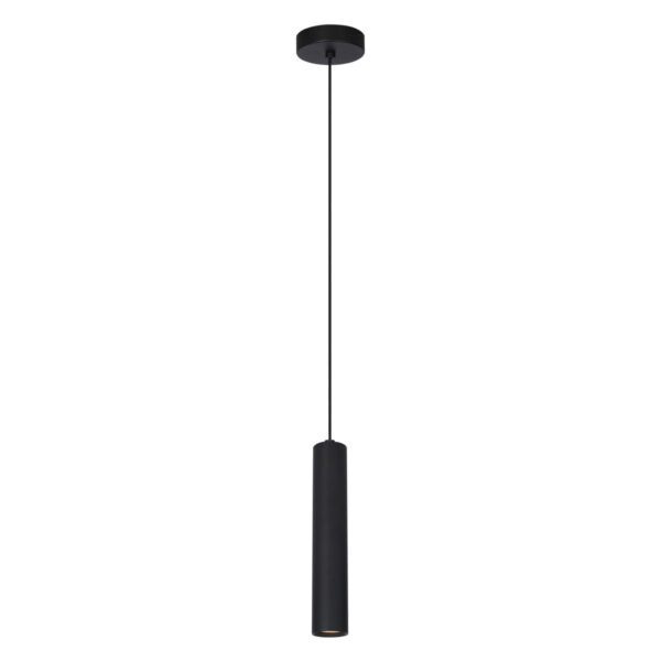 Pendant lamp Lux Lopus 10w – modern pendant lamp in sandblasted black and steel