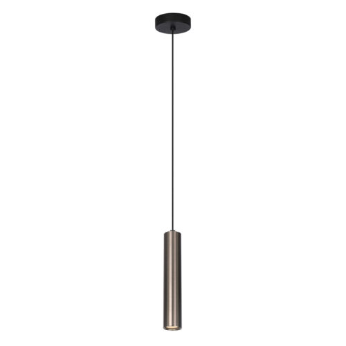 Pendant lamp Lux Lopus – modern pendant lamp in brown and steel