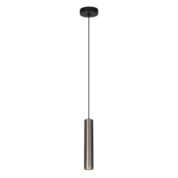 Pendant lamp Lux Lopus – modern pendant lamp in brown and steel