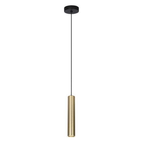 Pendant lamp Lux Lopus – modern pendant lamp in gold and steel