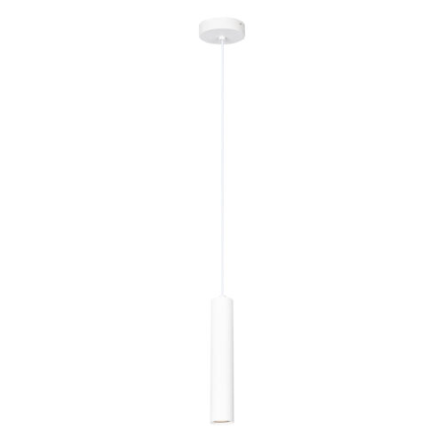 Pendant lamp Lux Lopus – modern pendant lamp in sandy white and steel