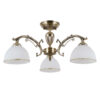Flush mount ceiling light Lux Feneza – flush mount ceiling lights in antique bronze and steel