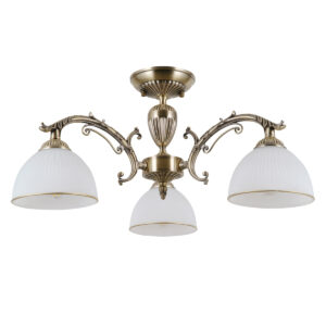 Flush mount ceiling light Lux Feneza – flush mount ceiling lights in antique bronze and steel