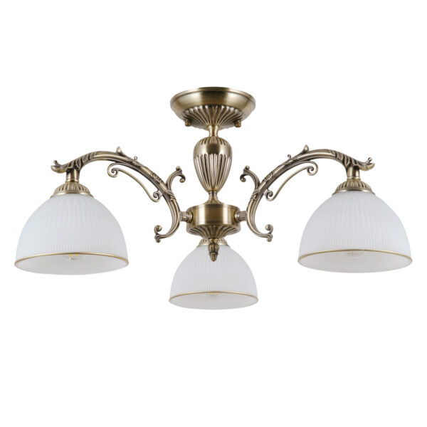 Flush mount ceiling light Lux Feneza – flush mount ceiling lights in antique bronze and steel