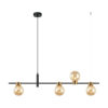 Pendant lamp Lux Bletter 25w – modern pendant lamp in black