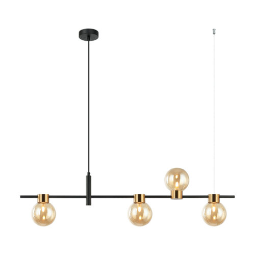 Pendant lamp Lux Bletter 25w – modern pendant lamp in black