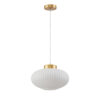 Pendant lamp Lux Groste 40w – modern pendant lamp in gold and steel