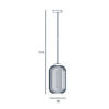 Pendant lamp Lux Lindo 40w