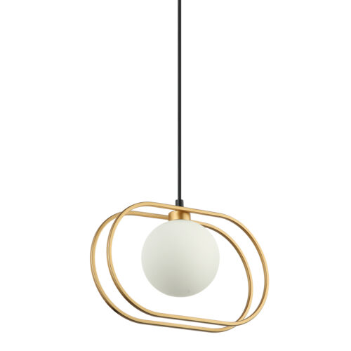Pendant lamp Lux Grosetta – modern pendant lamp in black