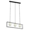 Pendant lamp Lux Grosetta 25w – modern pendant lamp in black and steel