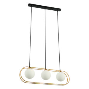 Pendant lamp Lux Grosetta – modern pendant lamp in black