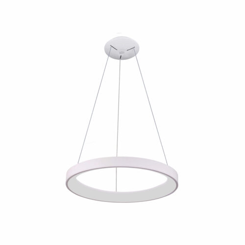 Pendant lamp Lux Vico – modern pendant lamp in white and metal