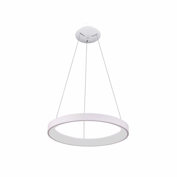 Pendant lamp Lux Vico – modern pendant lamp in white and metal