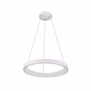 Pendant lamp Lux Vico 48w – modern pendant lamp in white and metal