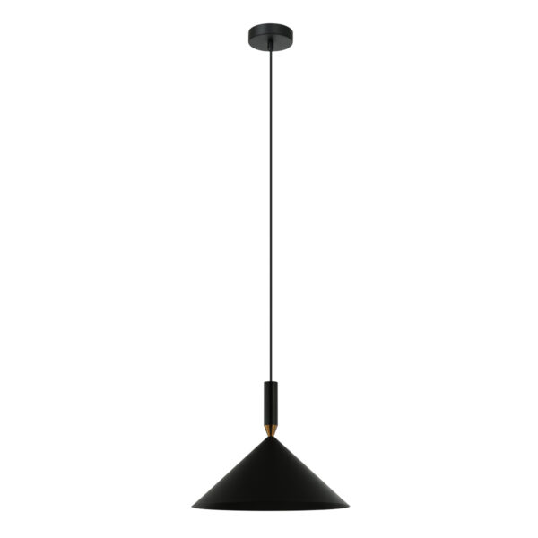 Pendant lamp Lux Drello 40w – modern pendant lamp in black and steel