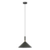 Pendant lamp Lux Drello – modern pendant lamp in grey and steel