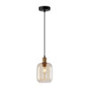 Pendant lamp Lux Norlis – modern pendant lamp in black