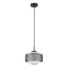 Pendant lamp Lux Lomica – modern pendant lamp in black and steel