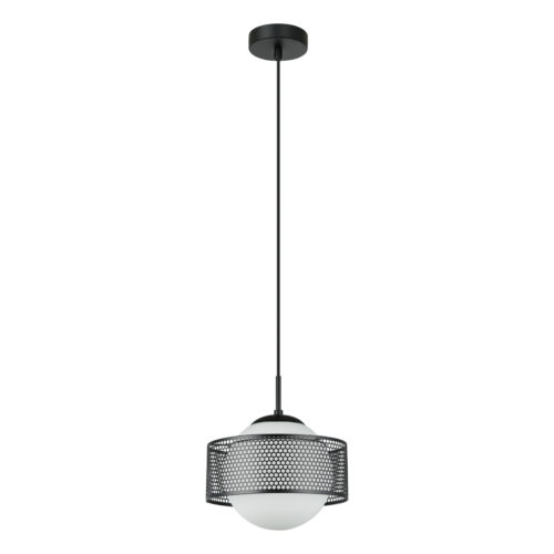 Pendant lamp Lux Lomica – modern pendant lamp in black and steel