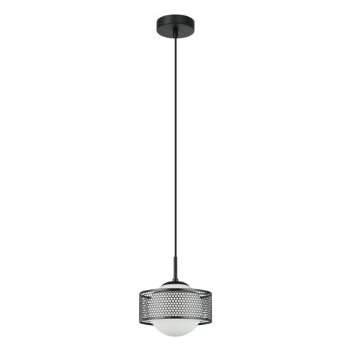 Pendant lamp Lux Lomica – modern pendant lamp in black and steel