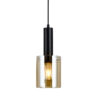 Pendant lamp Lux Sardo – modern pendant lamp in black and steel