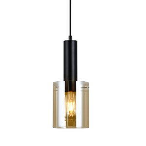Pendant lamp Lux Sardo – modern pendant lamp in black and steel