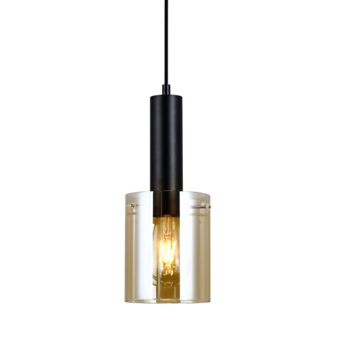 Pendant lamp Lux Sardo – modern pendant lamp in black and steel
