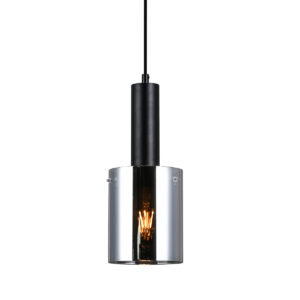 Pendant lamp Lux Sardo – modern pendant lamp in black and steel