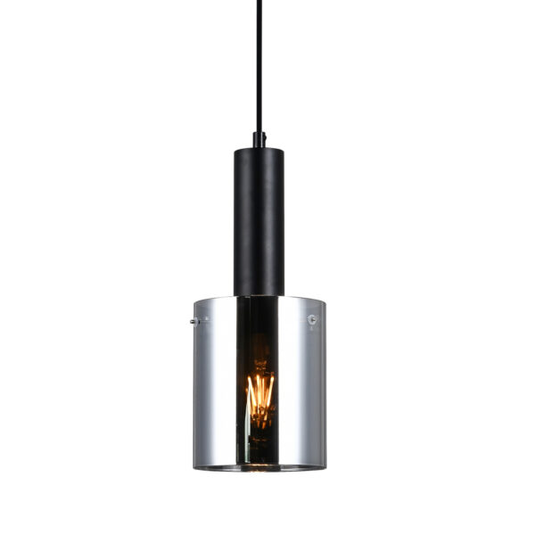 Pendant lamp Lux Sardo – modern pendant lamp in black and steel