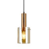 Pendant lamp Lux Sardo – modern pendant lamp in brass and steel