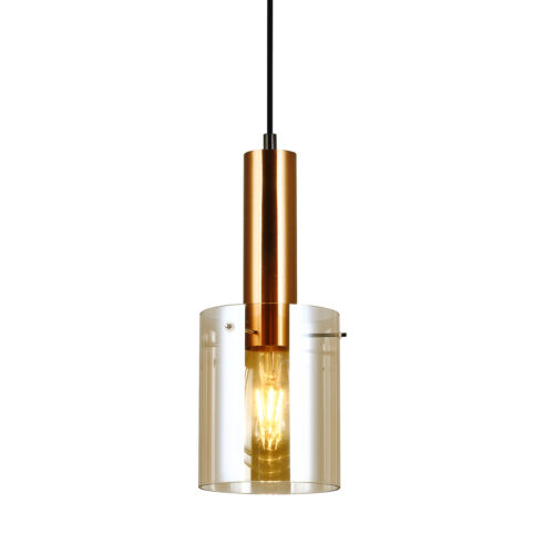 Pendant lamp Lux Sardo – modern pendant lamp in brass and steel