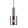 Pendant lamp Lux Sardo – modern pendant lamp in satin nickel and steel