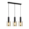 Pendant lamp Lux Sardo – modern pendant lamp in black and steel