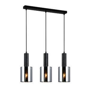 Pendant lamp Lux Sardo – modern pendant lamp in black and steel