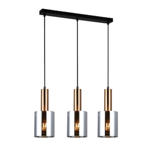 Pendant lamp Lux Sardo 40w – modern pendant lamp in brass and steel