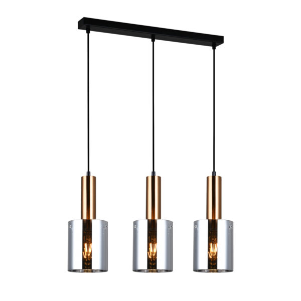 Pendant lamp Lux Sardo 40w – modern pendant lamp in brass and steel