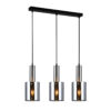 Pendant lamp Lux Sardo – modern pendant lamp in satin nickel and steel