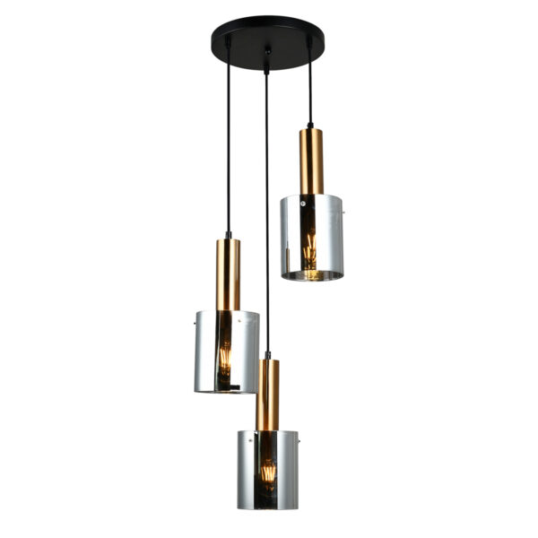 Pendant lamp Lux Sardo – modern pendant lamp in brass and steel