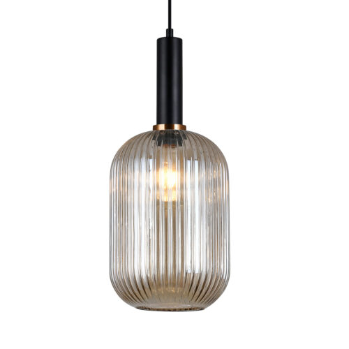 Pendant lamp Lux Antiola – modern pendant lamp in black and steel