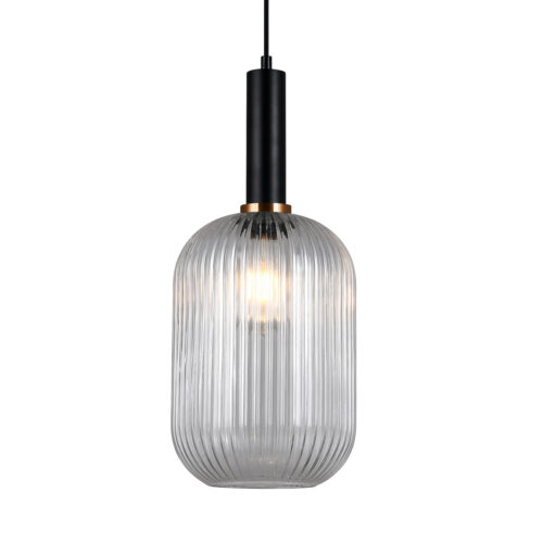 Pendant lamp Lux Antiola 40w – modern pendant lamp in black and steel
